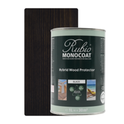 Rubio Monocoat Hybrid Wood Protector 1L Black R000614