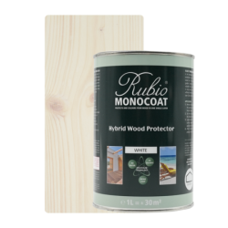 Rubio Monocoat Hybrid Wood Protector 1L White R000698